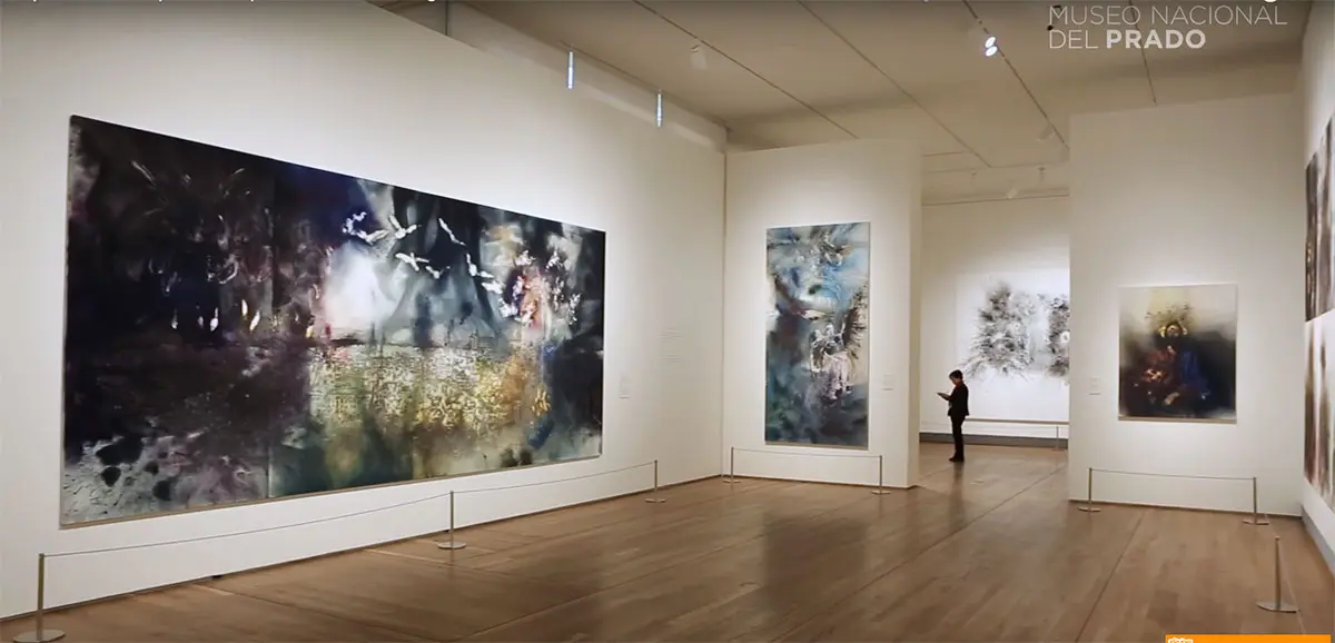 Imagen 1 - El espíritu de la pintura, una muestra de Cai Guo-Qiang en el Museo del Prado