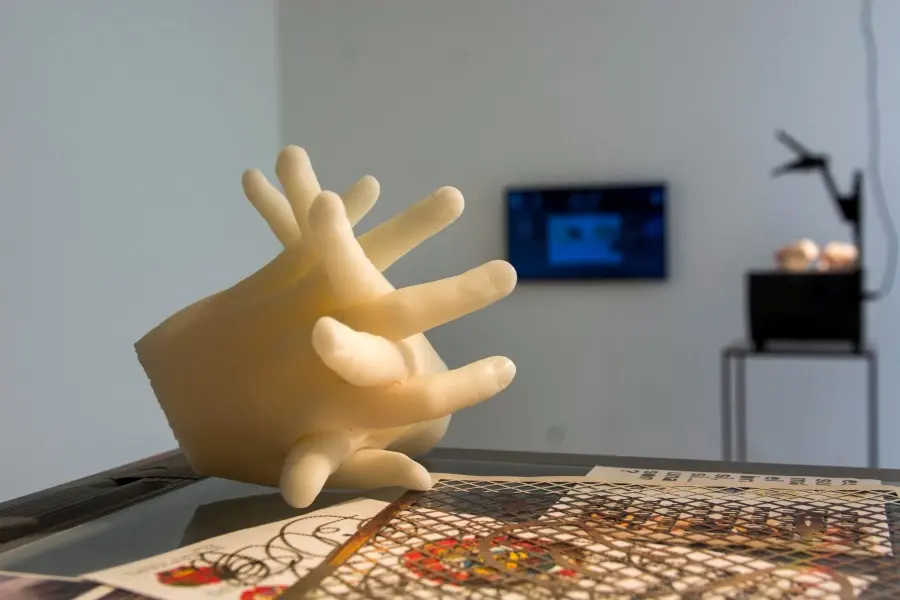 Iván Argote, en el MALBA