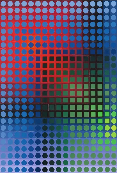 Victor Vasarely at Centre Pompidou
