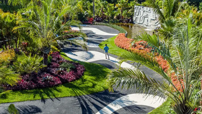 Roberto Burle Marx en el New York Botanical Garden